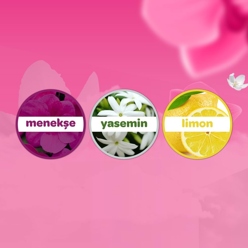 Dalin Bebek Kolonyası 150ML Çiçek Bahçesi (Menekşe-Yasemin-Limon Kokulu) (6 Lı Set)