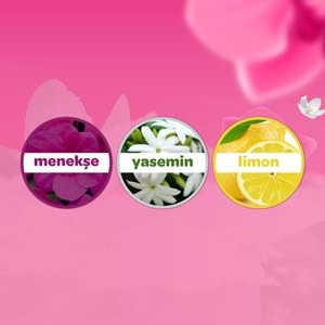 Dalin Bebek Kolonyası 150ML Çiçek Bahçesi (Menekşe-Yasemin-Limon Kokulu) (6 Lı Set)