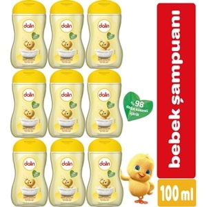 Dalin Bebek Şampuanı Klasik 100ML (9 Lu Set)