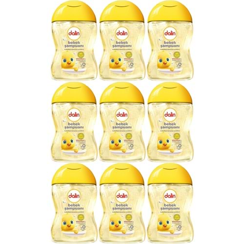 Dalin Bebek Şampuanı Klasik 100ML (9 Lu Set)