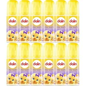 Dalin Bebek Kolonyası 150ML Bahar Tazeliği (Manolya-Ylang,Ylang-Amber Kokulu) (12 Li Set)