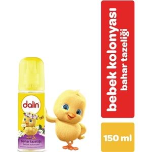 Dalin Bebek Kolonyası 150ML (Orman-Bahar-Çiçek-Okyanus) Karma 4 Lü Set