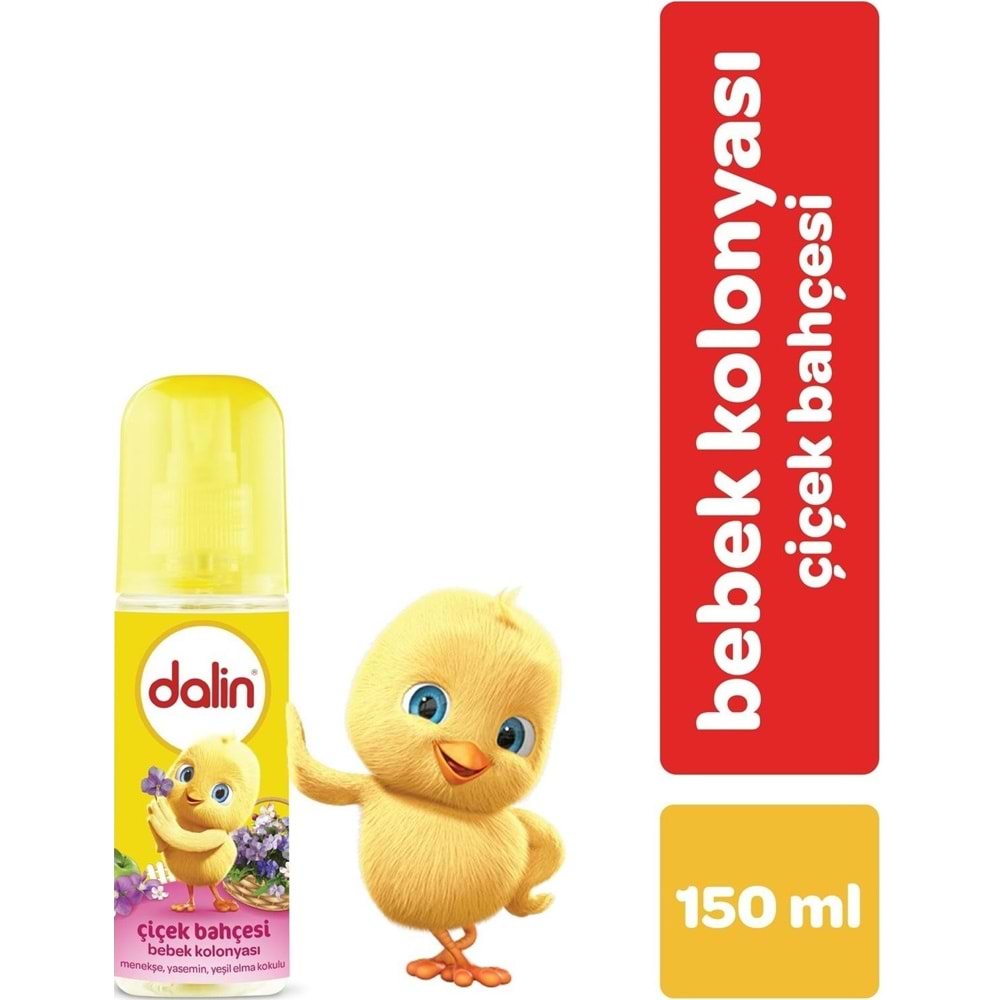 Dalin Bebek Kolonyası 150ML (Orman-Bahar-Çiçek-Okyanus) Karma 4 Lü Set