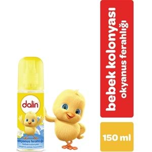 Dalin Bebek Kolonyası 150ML (Orman-Bahar-Çiçek-Okyanus) Karma 4 Lü Set