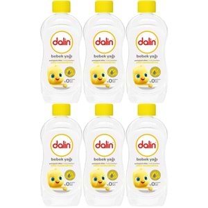 Dalin Bebek Yağı 300ML Klasik Etkin Nemlendirici (6 Lı Set)