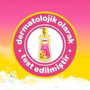 Dalin Bebek Şampuanı 700ML Kolay Tarama Badem Özlü Pompalı (3 Lü Set)