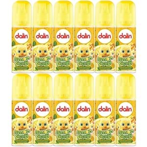 Dalin Bebek Kolonyası 150ML Limon Çiçeği (Limon-Bergomat-Papatya) (12 Li Set)