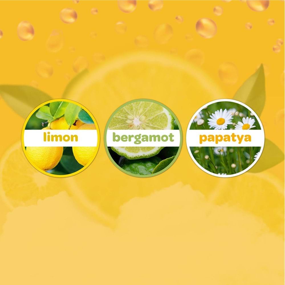 Dalin Bebek Kolonyası 150ML Limon Çiçeği (Limon-Bergomat-Papatya) (36 Lı Set)