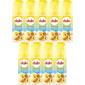 Dalin Bebek Kolonyası 150ML Deniz Esintisi (Bergomat-Zambak-Misk Kokulu) (9 Lu Set)