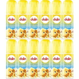 Dalin Bebek Kolonyası 150ML Deniz Esintisi (Bergomat-Zambak-Misk Kokulu) (12 Li Set)