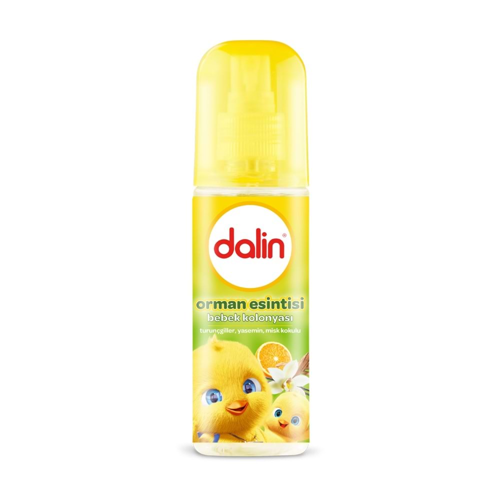 Dalin Bebek Kolonyası 150ML (Bıcı Bıcı Kokusu-Okyanus-Orman-Deniz-Çiçek-Bahar-Limon) Karma 7 Li Set