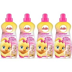 Dalin Çamaşır Yumuşatıcı Konsantre 1500ML Bahar Ninnisi (4 Lü Set) (Bebeklere Özel)