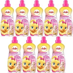 Dalin Çamaşır Yumuşatıcı Konsantre 1500ML Bahar Ninnisi (9 Lu Set) (Bebeklere Özel)