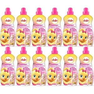 Dalin Çamaşır Yumuşatıcı 1500ML Bahar Ninnisi (12 Li Set) (Bebeklere Özel)