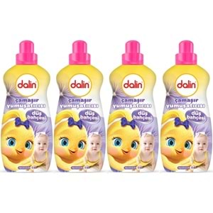 Dalin Çamaşır Yumuşatıcı Konsantre 1500ML Düş Bahçesi (4 Lü Set) (Bebeklere Özel)