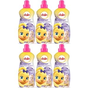 Dalin Çamaşır Yumuşatıcı Konsantre 1500ML Düş Bahçesi (6 Lı Set) (Bebeklere Özel)