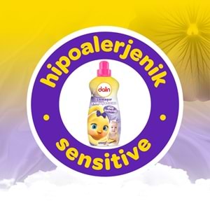 Dalin Çamaşır Yumuşatıcı Konsantre 1500ML Düş Bahçesi (6 Lı Set) (Bebeklere Özel)