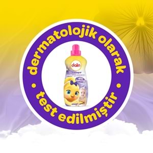 Dalin Çamaşır Yumuşatıcı Konsantre 1500ML Düş Bahçesi (6 Lı Set) (Bebeklere Özel)