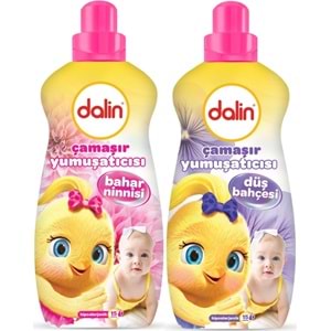 Dalin Çamaşır Yumuşatıcı Konsantre 1500ML Bahar Ninnisi + 1500ML Düş Bahçesi (Karma 2 Li Set)