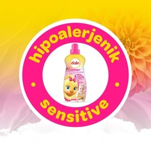 Dalin Çamaşır Yumuşatıcı Konsantre 1500ML Bahar Ninnisi + 1500ML Düş Bahçesi (Karma 4 Lü Set)
