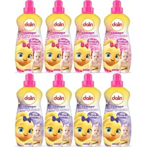 Dalin Çamaşır Yumuşatıcı Konsantre 1500ML Bahar Ninnisi + 1500ML Düş Bahçesi (Karma 8 Li Set)