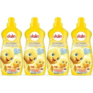 Dalin Çamaşır Deterjanı 1.5LT Bıcı Bıcı Kokulu (Hassas ve Hipoalerjenik Formül) (4 Lü Set)