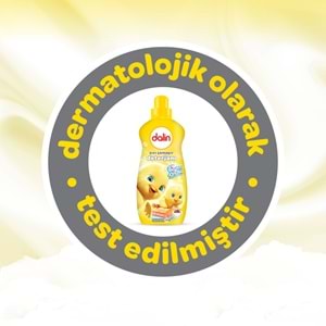 Dalin Çamaşır Deterjanı 1.5LT Bıcı Bıcı Kokulu (Hassas ve Hipoalerjenik Formül) (9 Lu Set)
