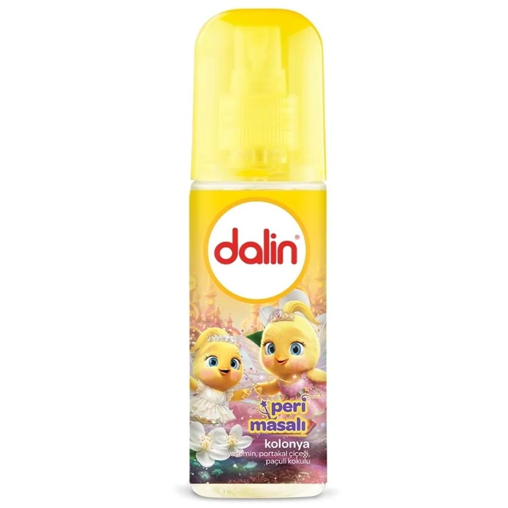Dalin Bebek Kolonyası 150ML Peri Masalı (Yasemin-Portakal Çiceği-Paçuli Kokulu) (5 Li Set)