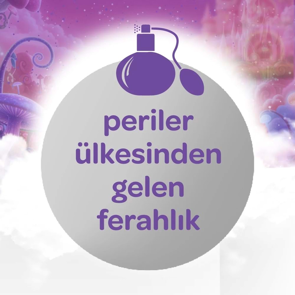 Dalin Bebek Kolonyası 150ML Peri Masalı (Yasemin-Portakal Çiceği-Paçuli Kokulu) (5 Li Set)