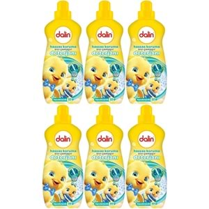 Dalin Sıvı Çamaşır Deterjanı 1500 ML Hassas Koruma (Hipoalerjenik) (6 Lı Set)