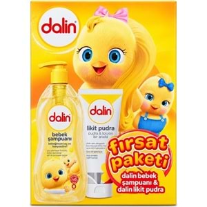 Dalin Bebek Şampuanı 700 ML + Likit Pudra 100 ML Fırsat Paketi (4 Lü Set)