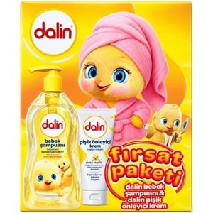 Dalin Bebek Şampuanı 700 ML + Pişik Önleyici Krem 100 ML Fırsat Paketi (6 Lı Set)