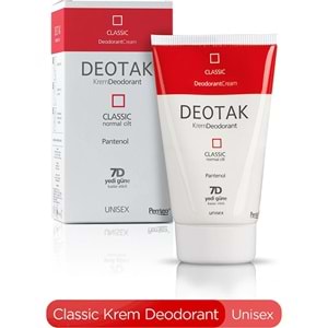 Deotak Krem Deodorant Unisex 35ML Classic (Normal Cilt) (6 Lı Set)