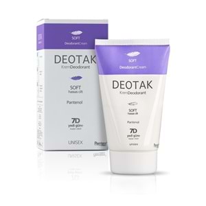 Deotak Krem Deodorant Unisex 35ML Soft (Hassas Cilt) (4 Lü Set)