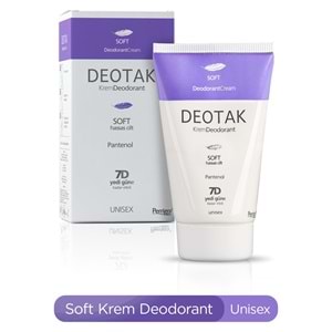 Deotak Krem Deodorant Unisex 35ML (Normal Cilt/Mentol/Hassas/Çay Ağacı Yağı) Karma (16 Lı Set)