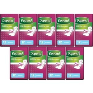 Depend Mesane Pedi Kadın Normal 108 Adet