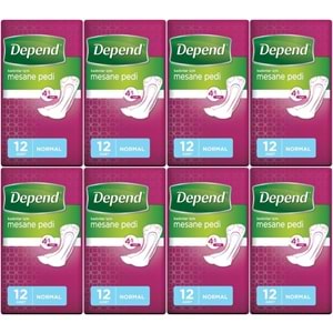 Depend Mesane Pedi Kadın Normal 96 Adet
