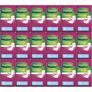 Depend Mesane Pedi Kadın Normal 216 Adet