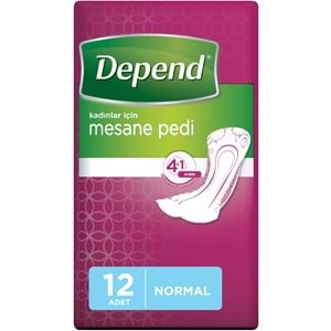 Depend Mesane Pedi Kadın Normal 216 Adet