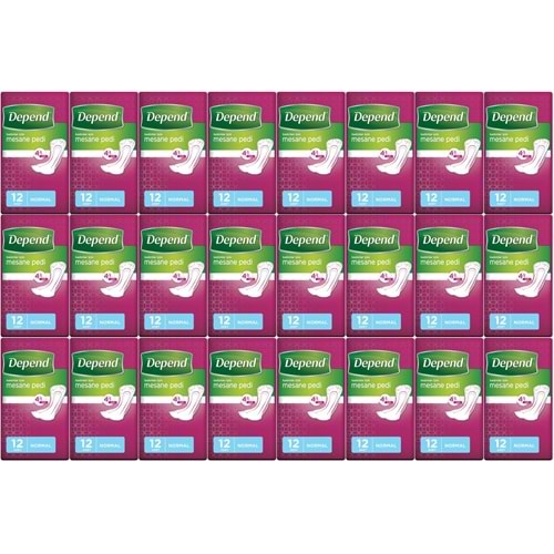 Depend Mesane Pedi Kadın Normal 288 Adet