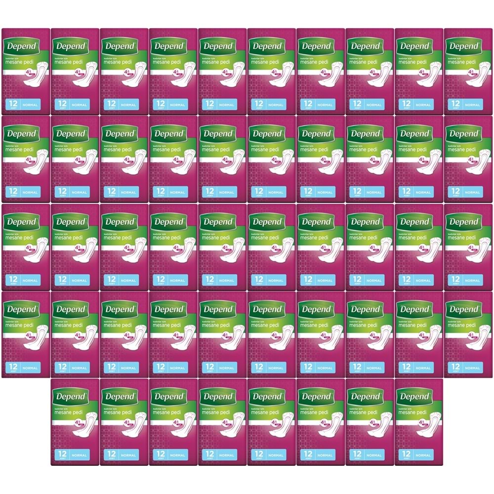 Depend Mesane Pedi Kadın Normal 576 Adet