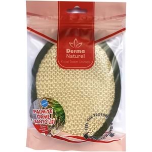 Derma Naturel Örme Banyo Yüz Lifi (15*24CM) MS-02 (6 Lı Set)