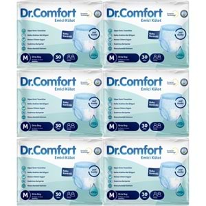 Dr.Comfort Yetişkin Bezi Emici Külot M-Orta 180 Adet 6Pk x 30