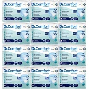 Dr.Comfort Yetişkin Bezi Emici Külot M-Orta 360 Adet 12Pk x 30