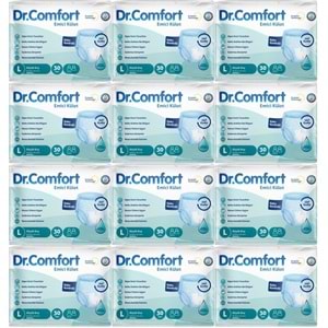 Dr.Comfort Yetişkin Bezi Emici Külot L-Büyük 360 Adet 12Pk x 30