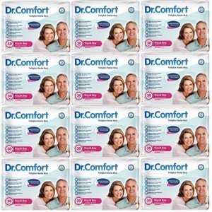 Dr.Comfort Yetişkin Bezi Bel Bantlı Tekstil Yüzeyli S - Küçük - Small 360 Adet 12Pk x 30
