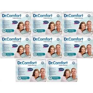 Dr.Comfort Yetişkin Bezi Bel Bantlı Tekstil Yüzeyli L - Büyük - Large 240 Adet