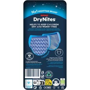 Drynites Emici Gece Külodu/Külot Bez Erkek 13+ Yaş (48-60KG) X Large 60 Adet Mega Pk (3PK*20)