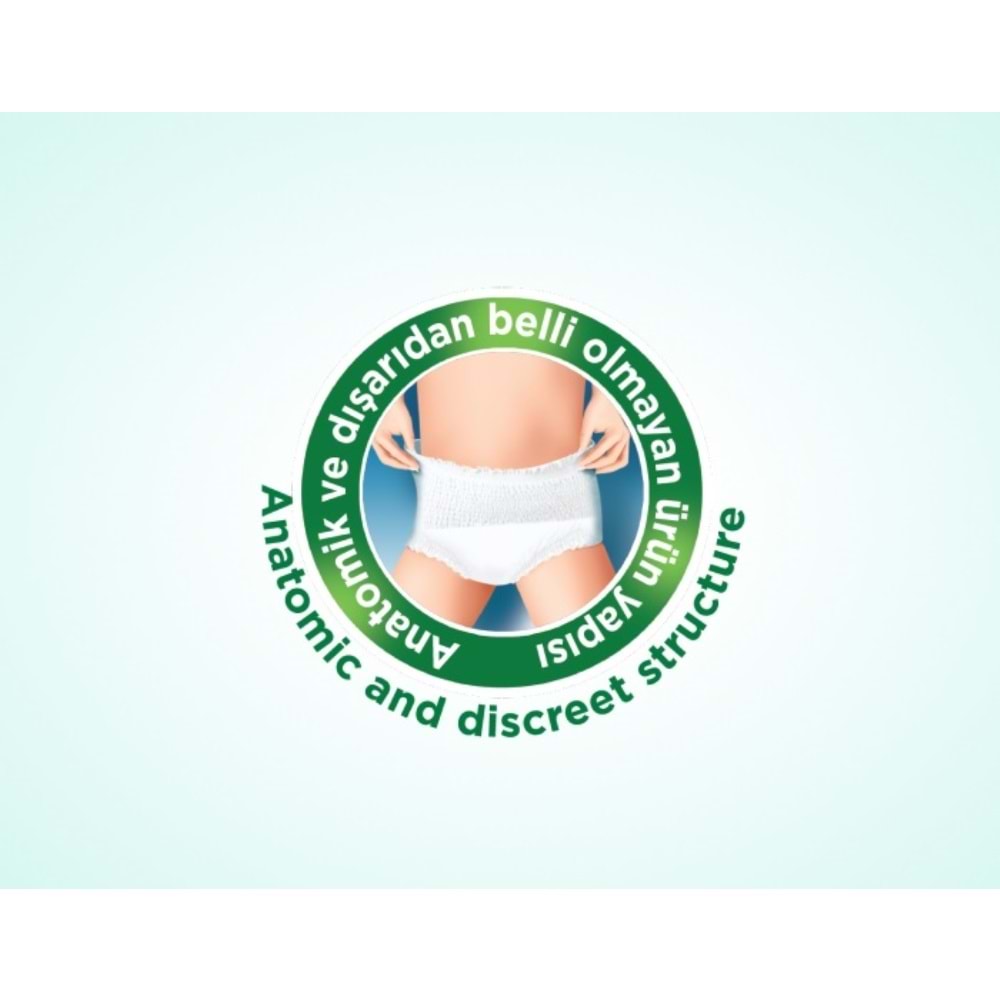 Evony Yetişkin Bezi Emici Külot L - Büyük - Large 120 Adet (4PK*30)
