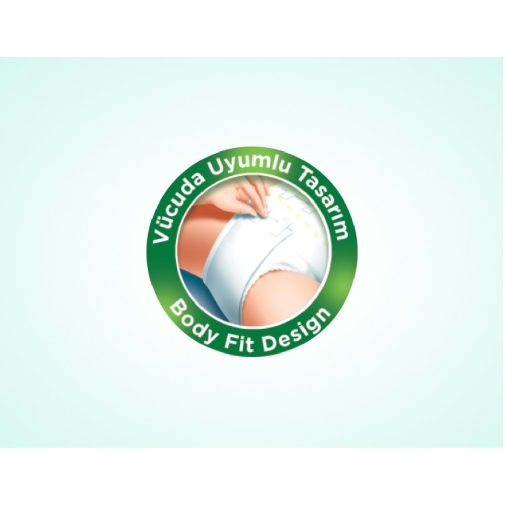 Evony Yetişkin Bezi Bel Bantlı Tekstil Yüzey L-Büyük 60 Adet (2PK*30)